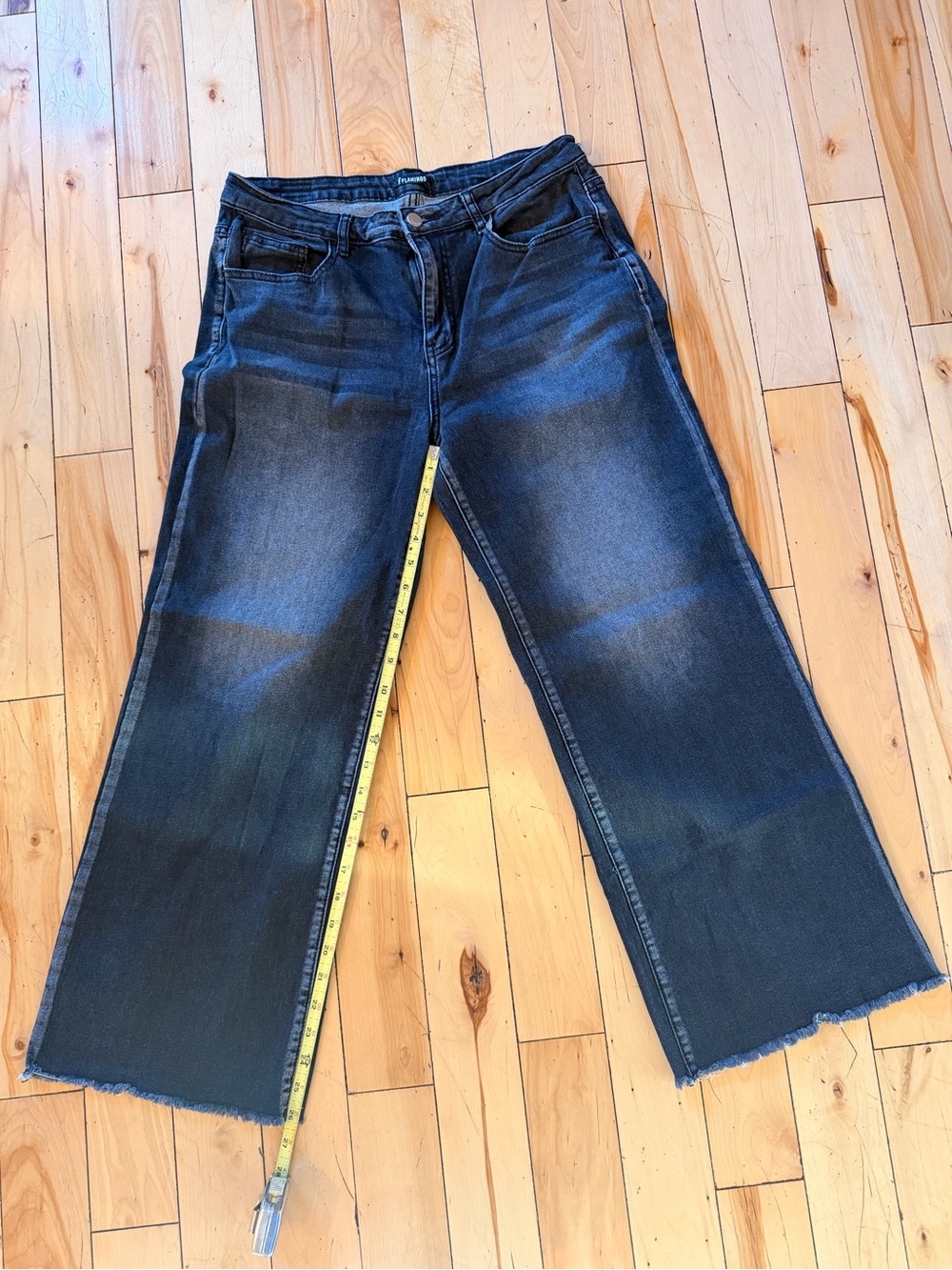 Wide Leg Dark Wash Women’s Jeans
